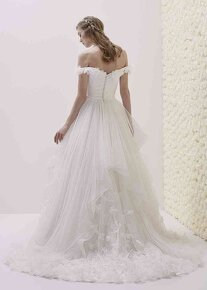 Svadobné šaty Pronovias Elodia off shoulder - 8