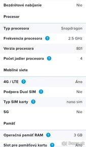 Mobil Sony Xperia Z3 vodeodolny smartfon D6603 - 8