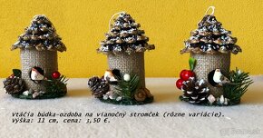 Vianočné ozdoby na stromček - Hand Made - 8