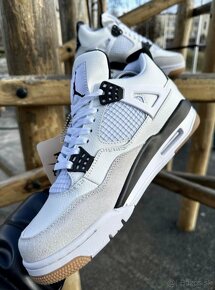 Nike sb air jordan retro 4 (white & gray) - 8