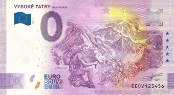 0 € / 0 euro souvenir bankovky 2023 - 8