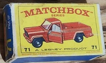 Predam originálne krabičky MATCHBOX SERIES - 8