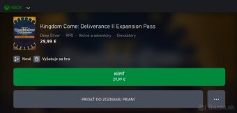 Predám Kingdome Come deliverance 2 Gold Edition Xbox - 8