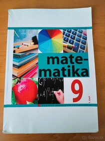 Učebnice - Matematika, Literatúra, Slovenský jazyk - 8