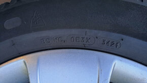 REZERVOVANE /sada alu diskov Skoda Crateris R16 5x112 205/55 - 8