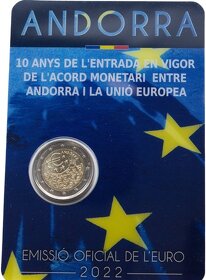 Andorra - euro mince a euro sady 2016 - 2024 - aktuálne - 8