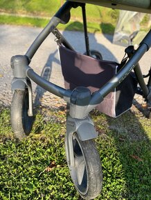 Zelený kočík Bebetto+ Cybex Aton 5 + isofix - 8