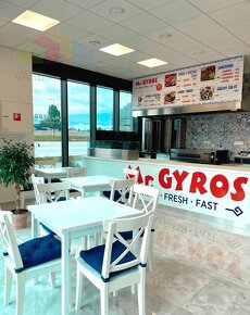 Na prenájom zariadený gastro priestor Mr. Gyros 50 m² BA - K - 8