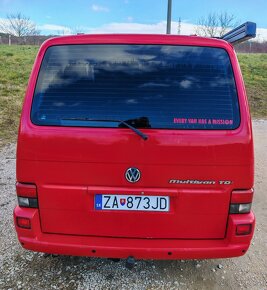 Predám Volkswagen Multivan T4, 2,5tdi 75kW - 8