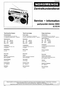 Radiomagnetofon nordmende - 8