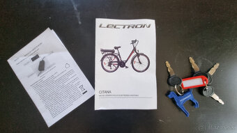 elektrobicykel dámsky mestský LECTRON CITNANA "26" - 8