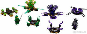 LEGO sety - Ninjago Hadi, väzenie, zbrane, doplnky - 8