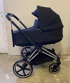 Kočík Cybex Priam Chrome Black - Trojkombinácia - 8