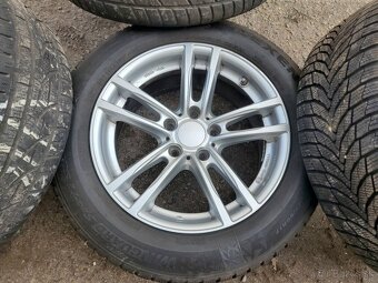 R17" alu kola 5x120 7,5jx17 et32 pneu 98-30% - 8