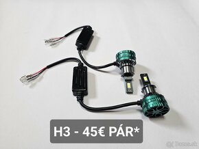 LED 360° H7, H11, HB4 aj ine LED - 8