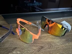 Cyklistické, Polarizačné, slnečné / transparentné okuliare - 8