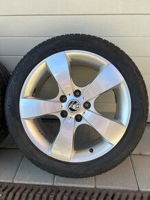 Alu disky Škoda 5x112 r17" - 8