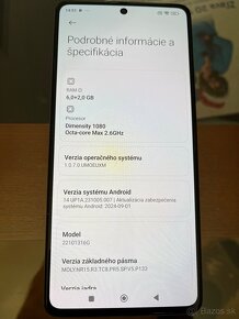 Predám Redmi Note 12Pro 5G 128GB - 8