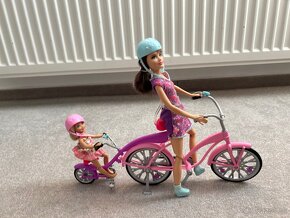 Dvojbicykel a 2x barbie sestry - 8