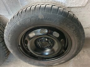 Zimná sada 195/65 r15 na originál diskoch Škoda 5x100 - 8