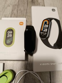 Xiaomi Smart Band 8 SK jazyk + bežecký klip/fólie/náramky - 8