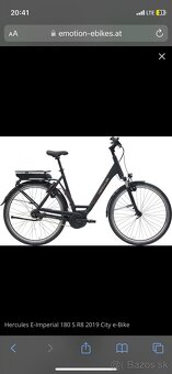 City e-bike Hercules E imperial 180s 2019 - 8