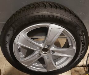 Atraktívne zimná sada 5x112 R16 + Vredestein 205/55 r16 - 8