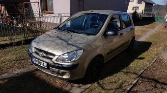 Hyundai Getz 1.1 rok 2006 farba zlatá, benzín. - 8