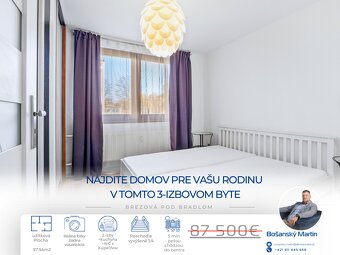 Nájdite domov pre vašu rodinu v tomto 3-izbovom byte v meste - 8