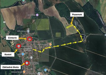 Vysoká pri Morave – 2.565 m2 ORNÁ PÔDA podiel 1/1 - 8