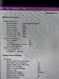 Macbook pro 15 mid 2015 - 8