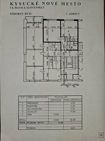 Kompletne prerobený 1 izb. byt v dolnej časti mesta KNM - 8