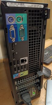 Predám PC DELL 7010 SFF /i5-3570K, 4x3.40GHz/1TB/32GB - 8