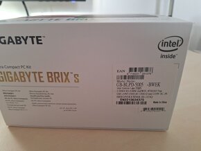 Mini počítač Gigabyte Brix Intel J5005 - 8