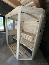 Predám interiérovú saunu s rohovym vstupom - 8