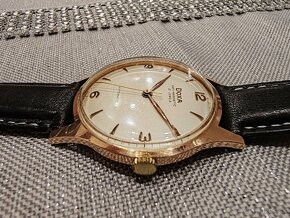 Zlaté Doxa automatic hodinky 14kt  - po generálnom servise - 8