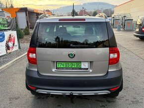 ► ŠKODA YETI 2,0 TDI 4x4 - 103 kW, PARK. SENZORY, NAVI◄ - 8