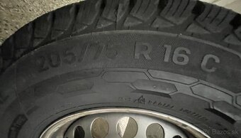 VW Crafter 205/75R16 C + 5x120 - zimna - 8