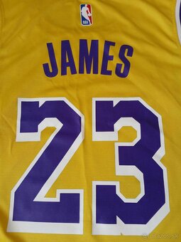 Basketbalový dres LeBron James Los Angeles Lakers - 8