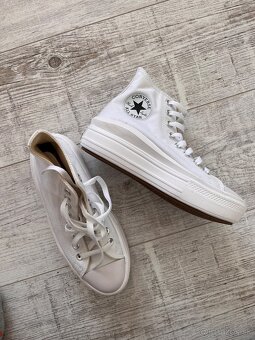 Converse biele tenisky 37,5 - 8