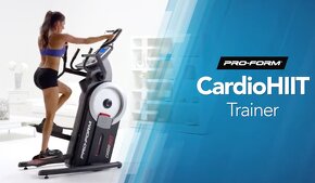 Eliptický trenažér ProForm Cardio HIIT Trainer - FIT PLUS - 8