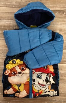 Detská chlapčenská zimná bunda labkova patrola/paw patrol - 8