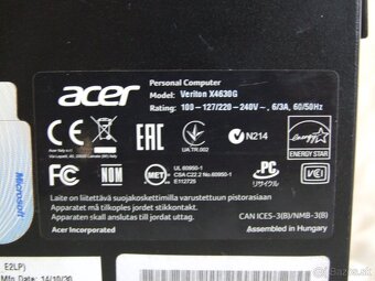 Predám PC ACER VERITON  X4630G - 8