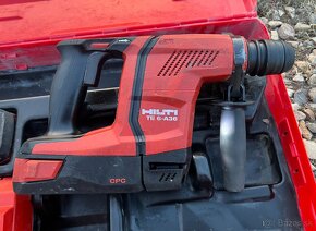 Hilti TE 6-A36 vŕtacie kladivo, 2x batéria, nabíjačka, kufor - 8