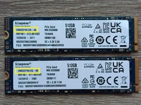 Kingston 1TB, 512GB Micron, Intel 2TB zaruka 02/ 2029 - 8