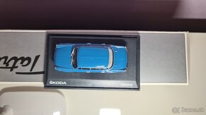 1:43 ŠKODA 1000 MB 1964 LQ-LIGHT BLUE MB 1. EDÍCIA  - 8