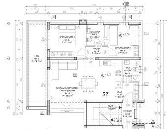 CHORVÁTSKO - 3 a 4-izbové apartmány, dom D - Kožino, Zadar - 8