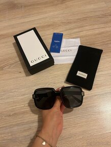 Gucci slnečné okuliare GG0979S - čierne (GG2) - 8