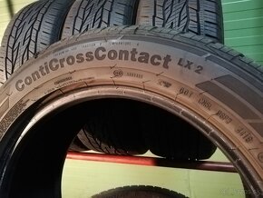 225/55 r18 letné pneumatiky Continental Cross Contact 7mm - 8