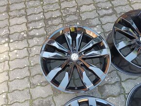 VW ALU disky R21 9,5J, 5x112,VW touareg SUZUKA - 8